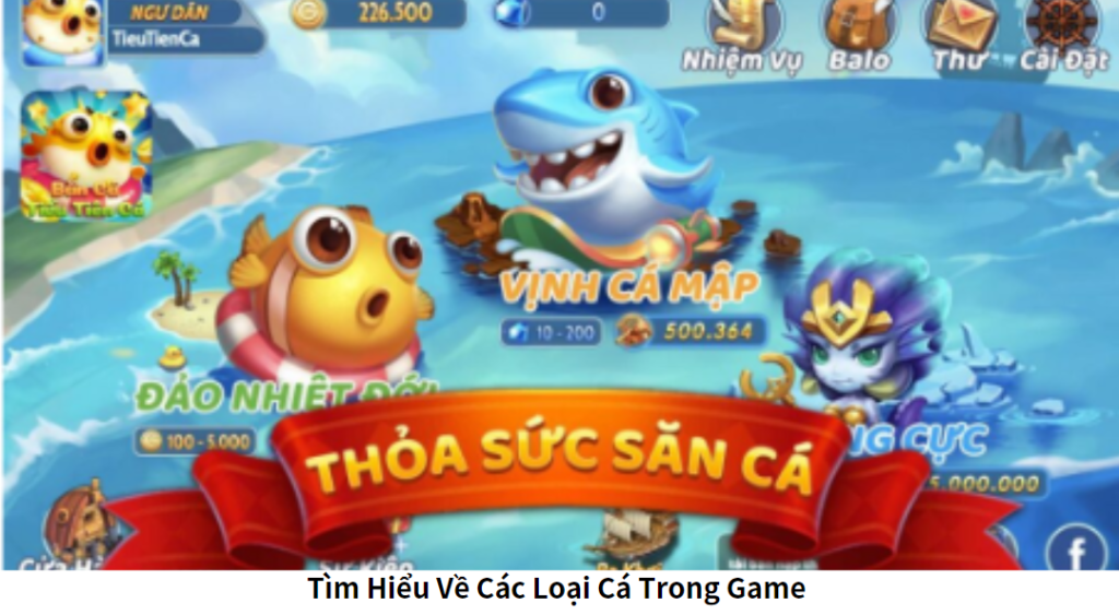 Tìm Hiểu Về Các Loại Cá Trong Game